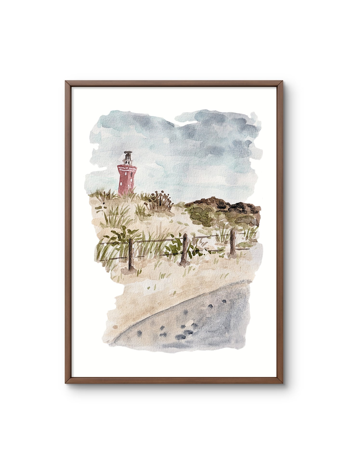 Poster Vuurtoren Ouddorp