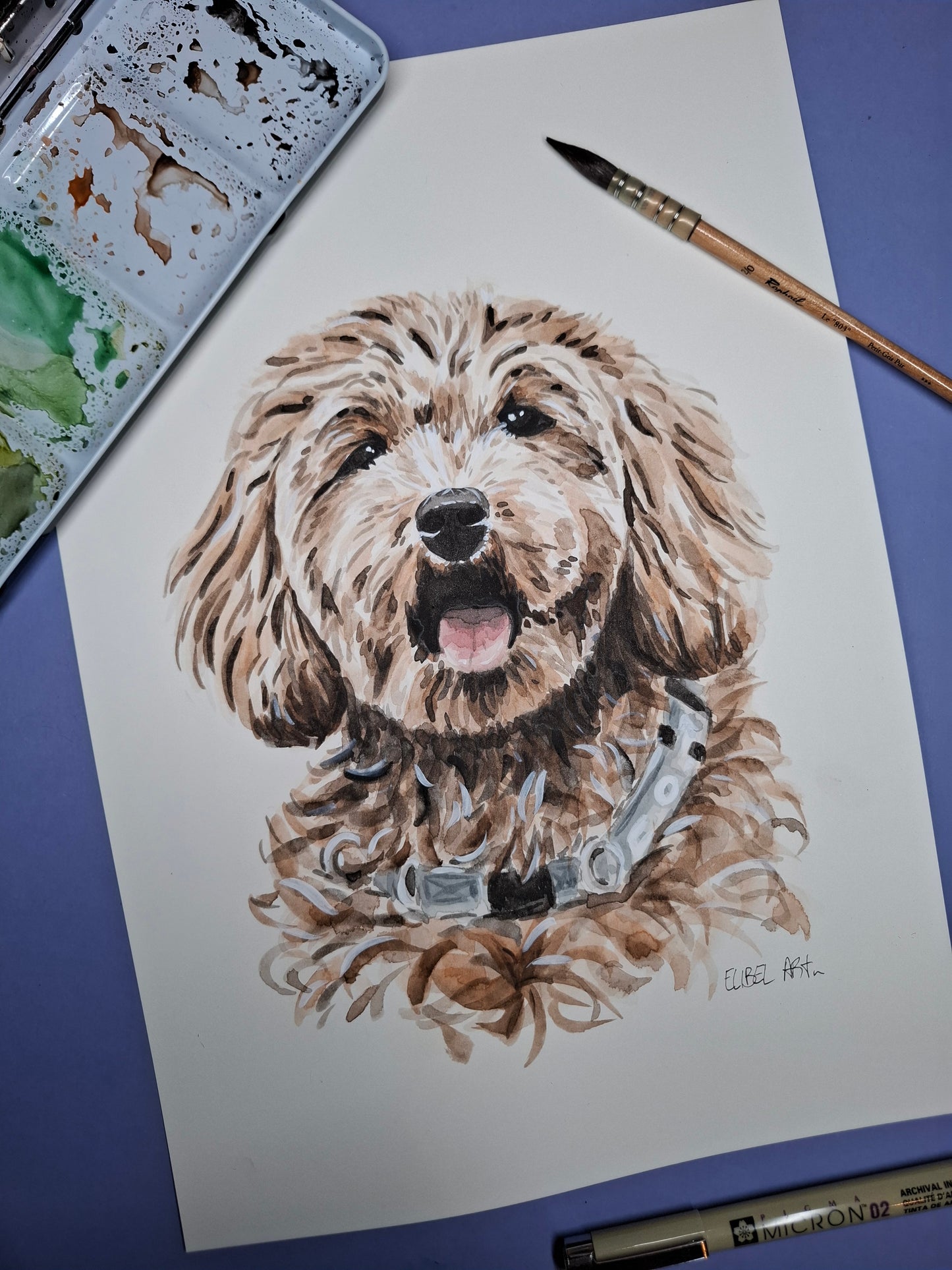 Huisdieren  portret A4