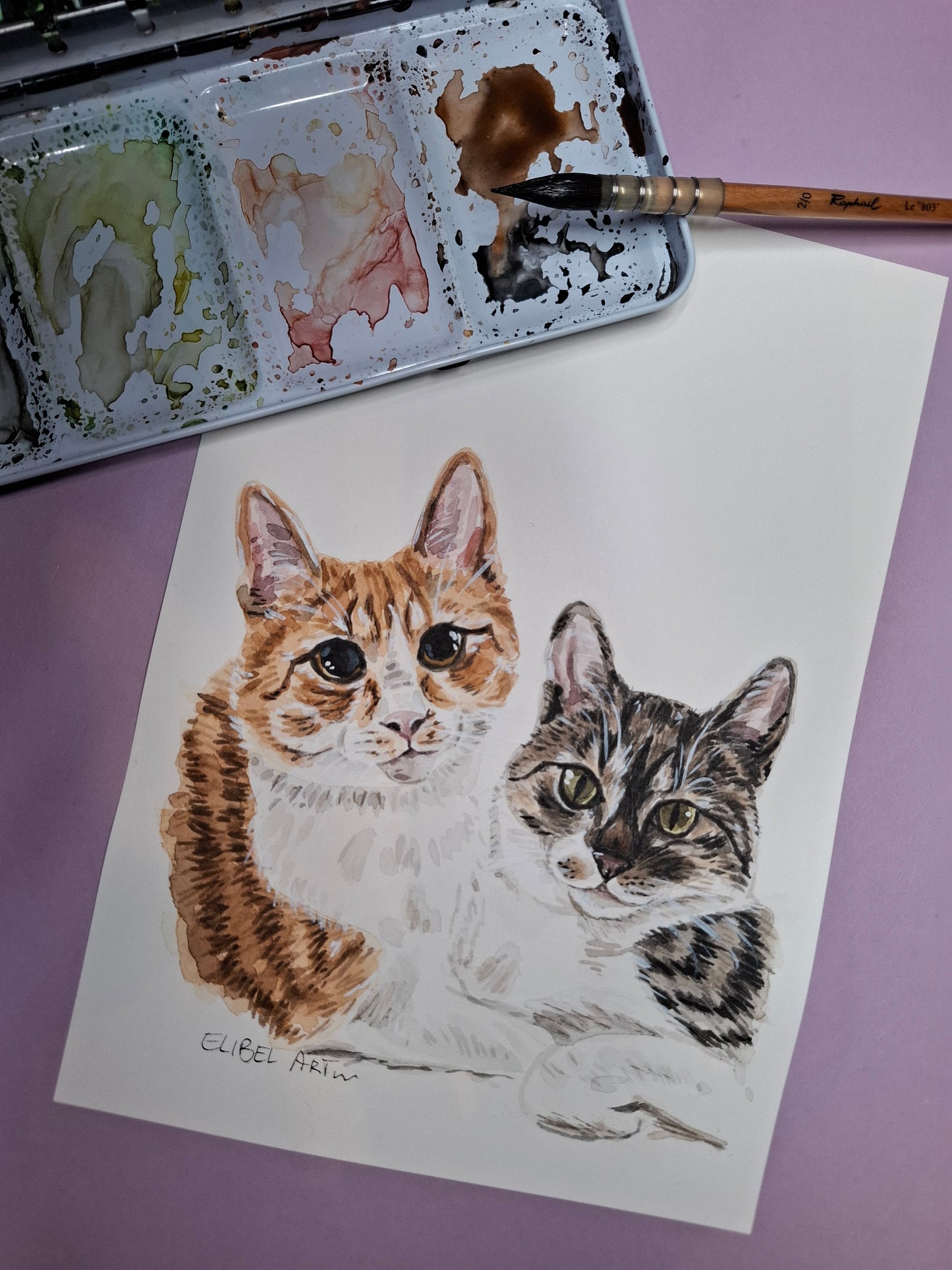 Huisdieren  portret A5