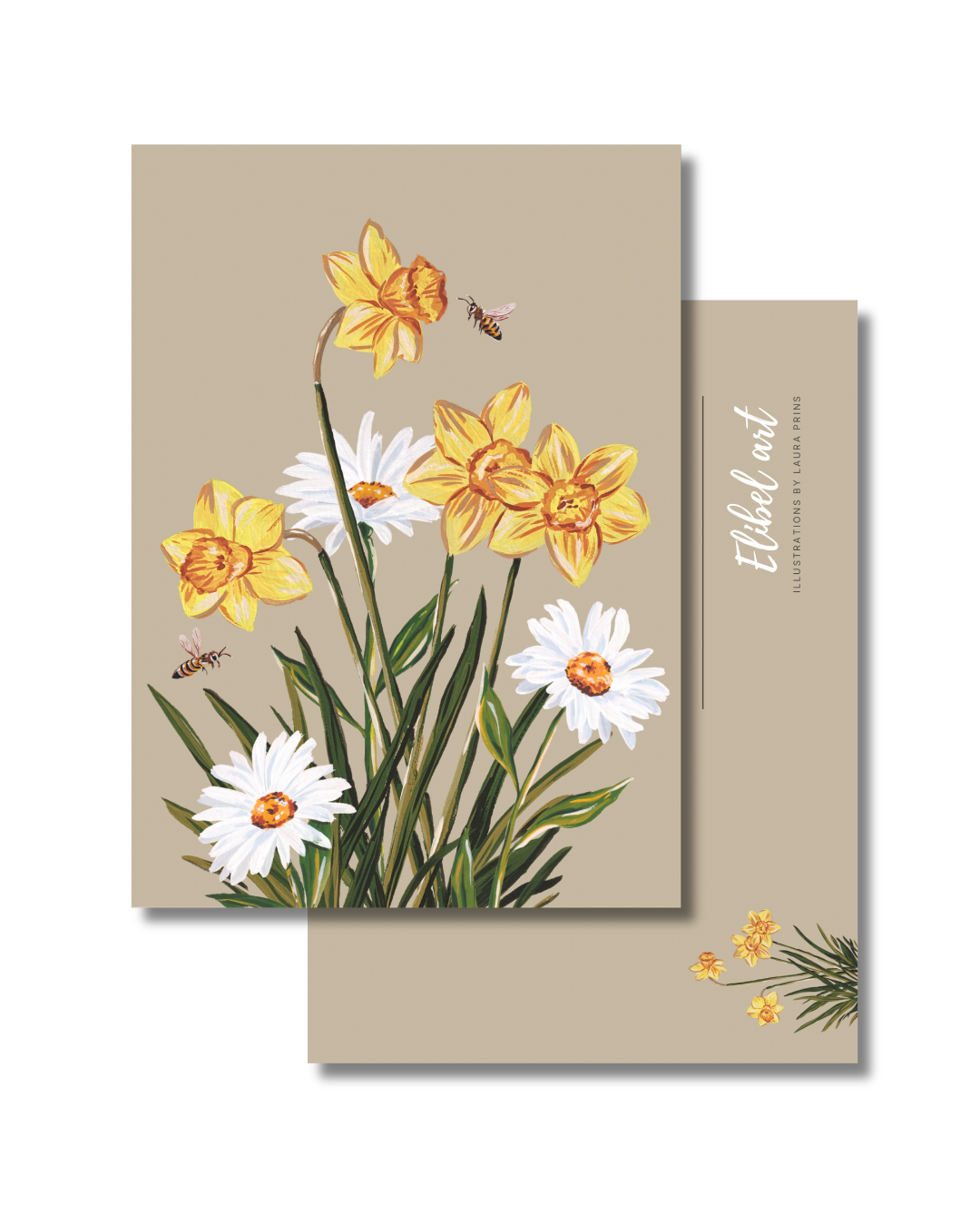 Ansichtkaart Narcissen