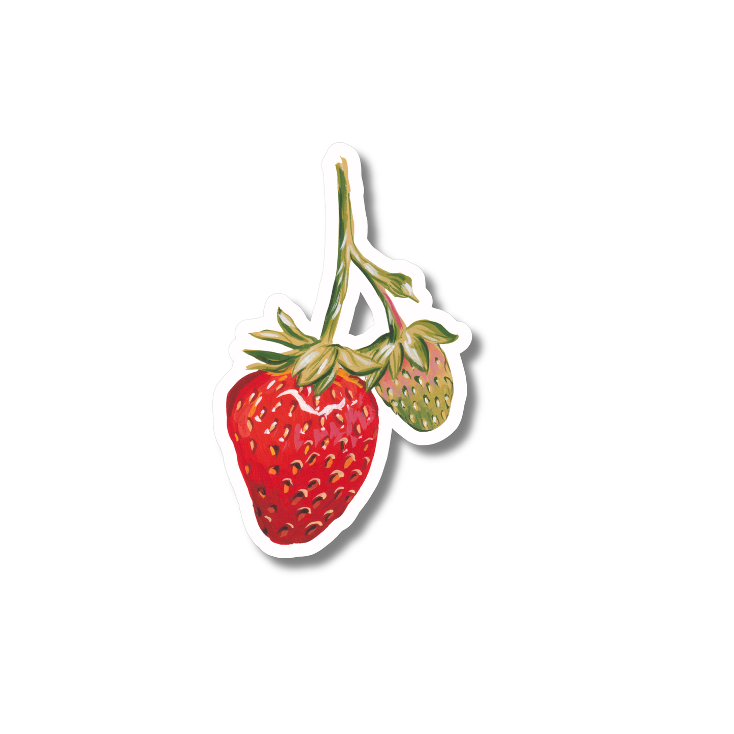 Sticker Aardbei