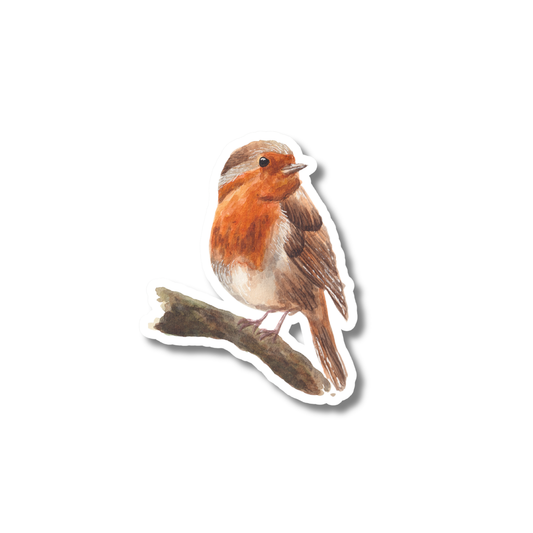 Sticker Roodborstje