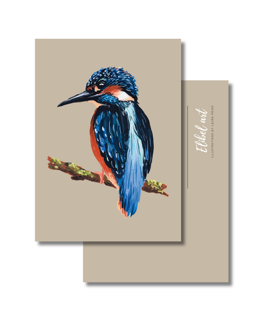 Ansichtkaart Ijsvogel