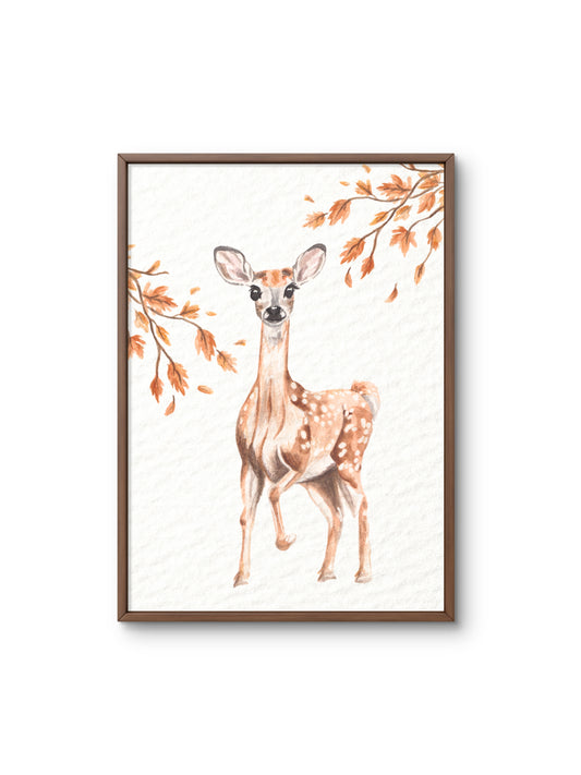 Poster Herfst Hertje