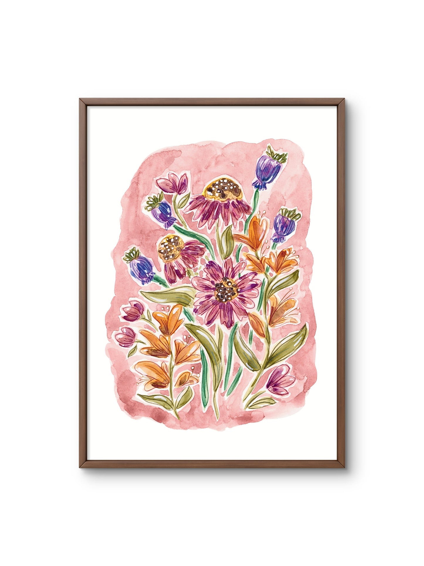Poster Bloemen        fluistering