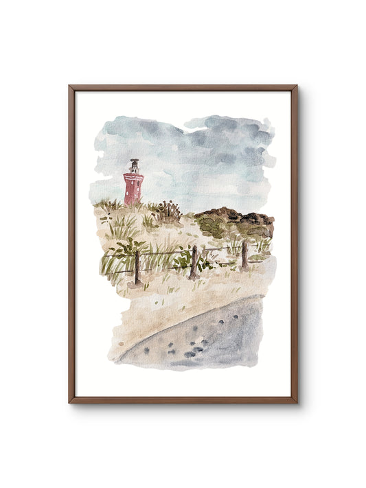 Poster Vuurtoren Ouddorp